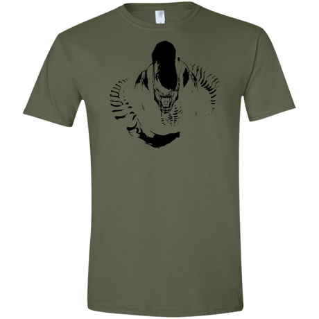 T-Shirts Military Green / S Run Men's Semi-Fitted Softstyle