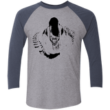 T-Shirts Premium Heather/Vintage Navy / X-Small Run Men's Triblend 3/4 Sleeve