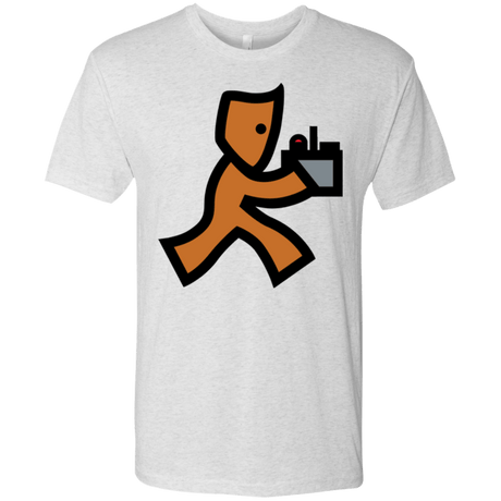 T-Shirts Heather White / Small RUN Men's Triblend T-Shirt