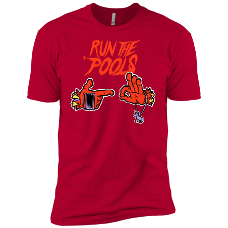 T-Shirts Red / YXS Run the Pools Boys Premium T-Shirt