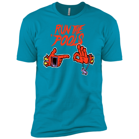 T-Shirts Turquoise / YXS Run the Pools Boys Premium T-Shirt
