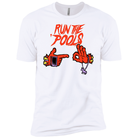 T-Shirts White / YXS Run the Pools Boys Premium T-Shirt