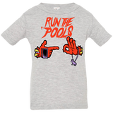 T-Shirts Heather Grey / 6 Months Run the Pools Infant Premium T-Shirt