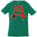 T-Shirts Kelly / 6 Months Run the Pools Infant Premium T-Shirt
