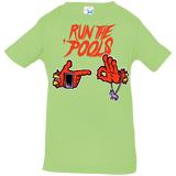 T-Shirts Key Lime / 6 Months Run the Pools Infant Premium T-Shirt