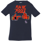 T-Shirts Navy / 6 Months Run the Pools Infant Premium T-Shirt