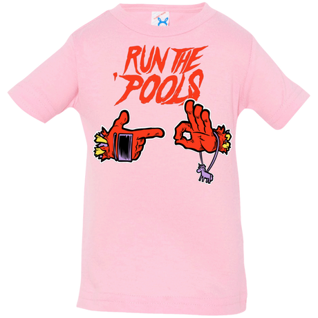 T-Shirts Pink / 6 Months Run the Pools Infant Premium T-Shirt
