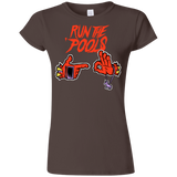 T-Shirts Dark Chocolate / S Run the Pools Junior Slimmer-Fit T-Shirt