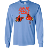 T-Shirts Carolina Blue / S Run the Pools Men's Long Sleeve T-Shirt