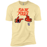 T-Shirts Banana Cream / X-Small Run the Pools Men's Premium T-Shirt