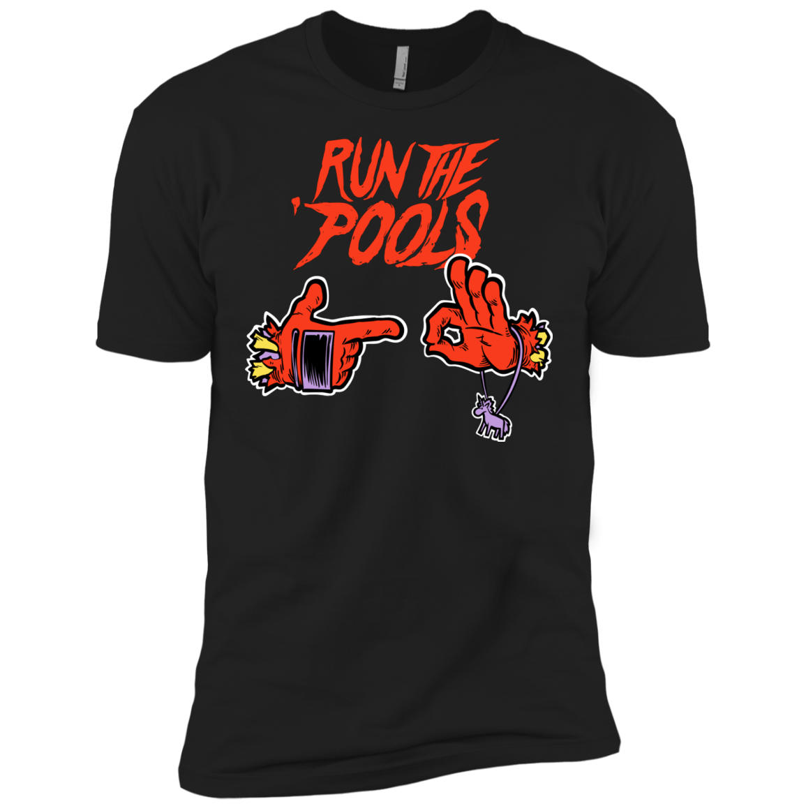 T-Shirts Black / X-Small Run the Pools Men's Premium T-Shirt