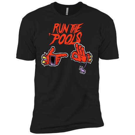 T-Shirts Black / X-Small Run the Pools Men's Premium T-Shirt