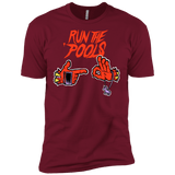 T-Shirts Cardinal / X-Small Run the Pools Men's Premium T-Shirt