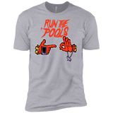 T-Shirts Heather Grey / X-Small Run the Pools Men's Premium T-Shirt