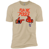 T-Shirts Sand / X-Small Run the Pools Men's Premium T-Shirt