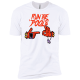 T-Shirts White / X-Small Run the Pools Men's Premium T-Shirt