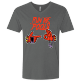 T-Shirts Heavy Metal / X-Small Run the Pools Men's Premium V-Neck