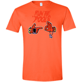 T-Shirts Orange / S Run the Pools Men's Semi-Fitted Softstyle
