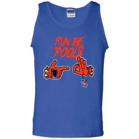 T-Shirts Royal / S Run the Pools Men's Tank Top