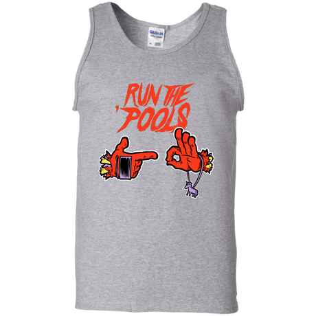T-Shirts Sport Grey / S Run the Pools Men's Tank Top