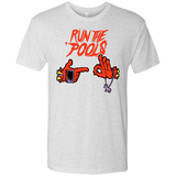 T-Shirts Heather White / S Run the Pools Men's Triblend T-Shirt