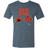 T-Shirts Indigo / S Run the Pools Men's Triblend T-Shirt