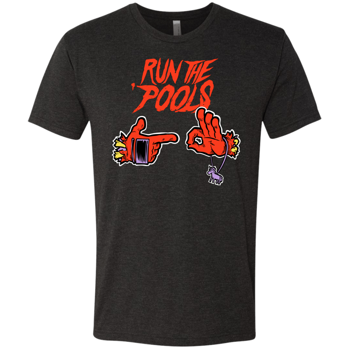 T-Shirts Vintage Black / S Run the Pools Men's Triblend T-Shirt