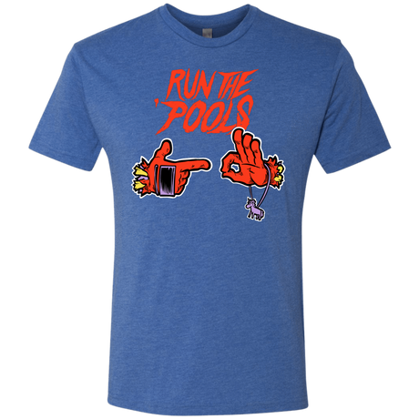 T-Shirts Vintage Royal / S Run the Pools Men's Triblend T-Shirt