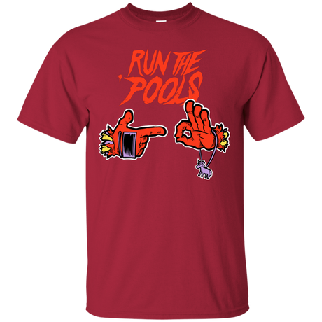 T-Shirts Cardinal / S Run the Pools T-Shirt