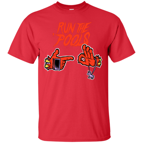 T-Shirts Red / S Run the Pools T-Shirt