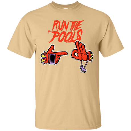 T-Shirts Vegas Gold / S Run the Pools T-Shirt