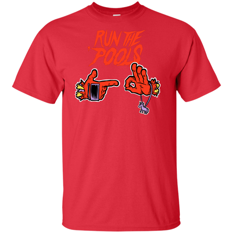 T-Shirts Red / XLT Run the Pools Tall T-Shirt