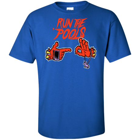 T-Shirts Royal / XLT Run the Pools Tall T-Shirt
