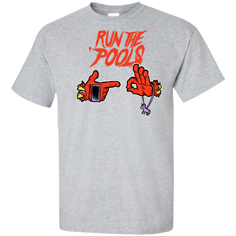 T-Shirts Sport Grey / XLT Run the Pools Tall T-Shirt