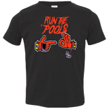 T-Shirts Black / 2T Run the Pools Toddler Premium T-Shirt