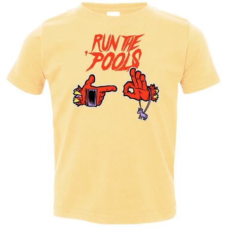 T-Shirts Butter / 2T Run the Pools Toddler Premium T-Shirt