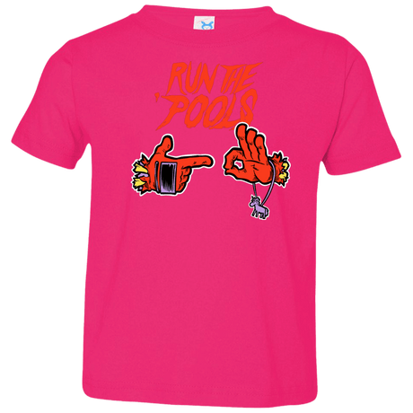 T-Shirts Hot Pink / 2T Run the Pools Toddler Premium T-Shirt