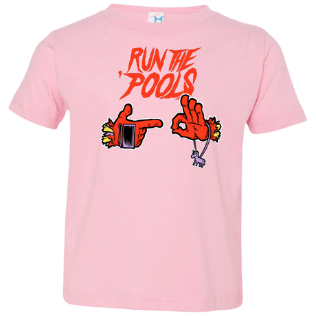 T-Shirts Pink / 2T Run the Pools Toddler Premium T-Shirt