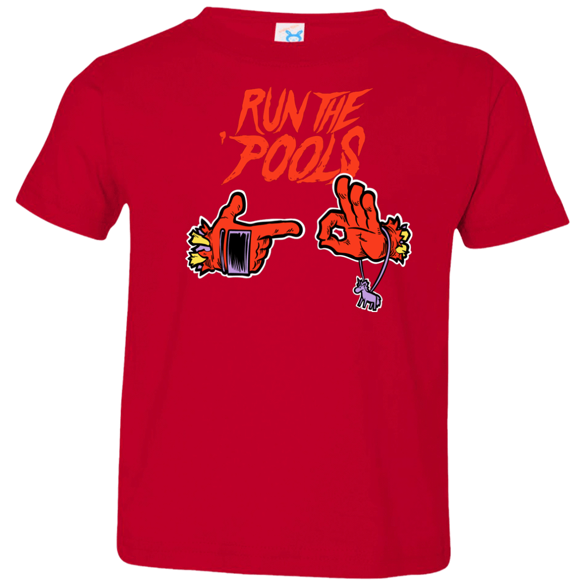 T-Shirts Red / 2T Run the Pools Toddler Premium T-Shirt