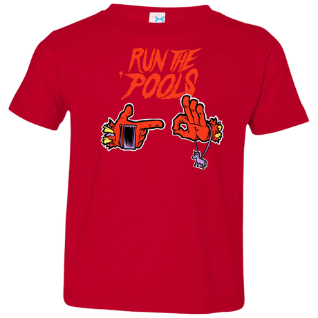 T-Shirts Red / 2T Run the Pools Toddler Premium T-Shirt