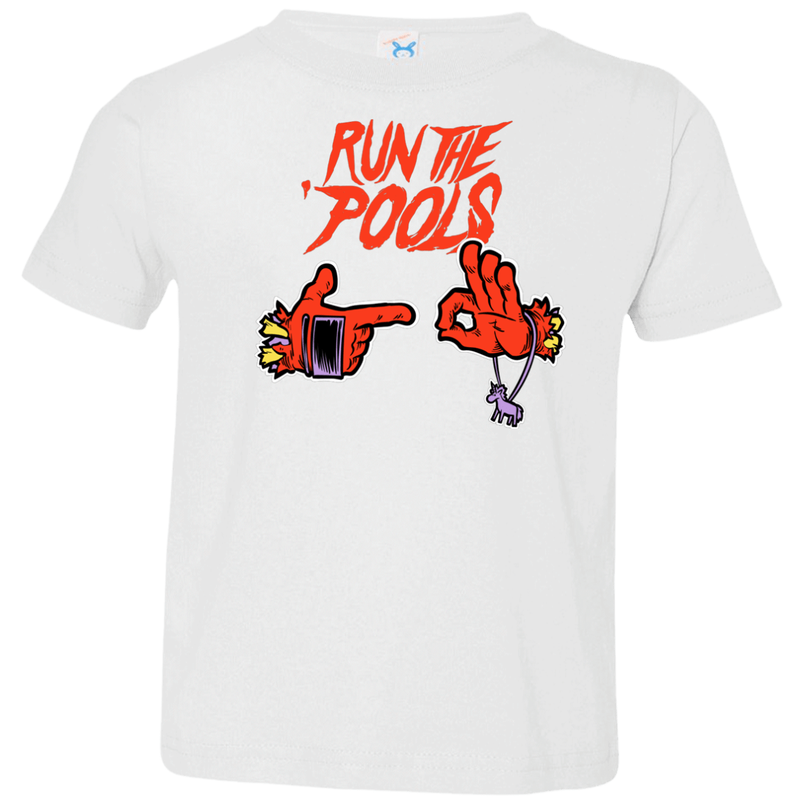 T-Shirts White / 2T Run the Pools Toddler Premium T-Shirt