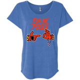 T-Shirts Vintage Royal / X-Small Run the Pools Triblend Dolman Sleeve