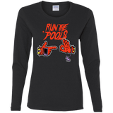 T-Shirts Black / S Run the Pools Women's Long Sleeve T-Shirt