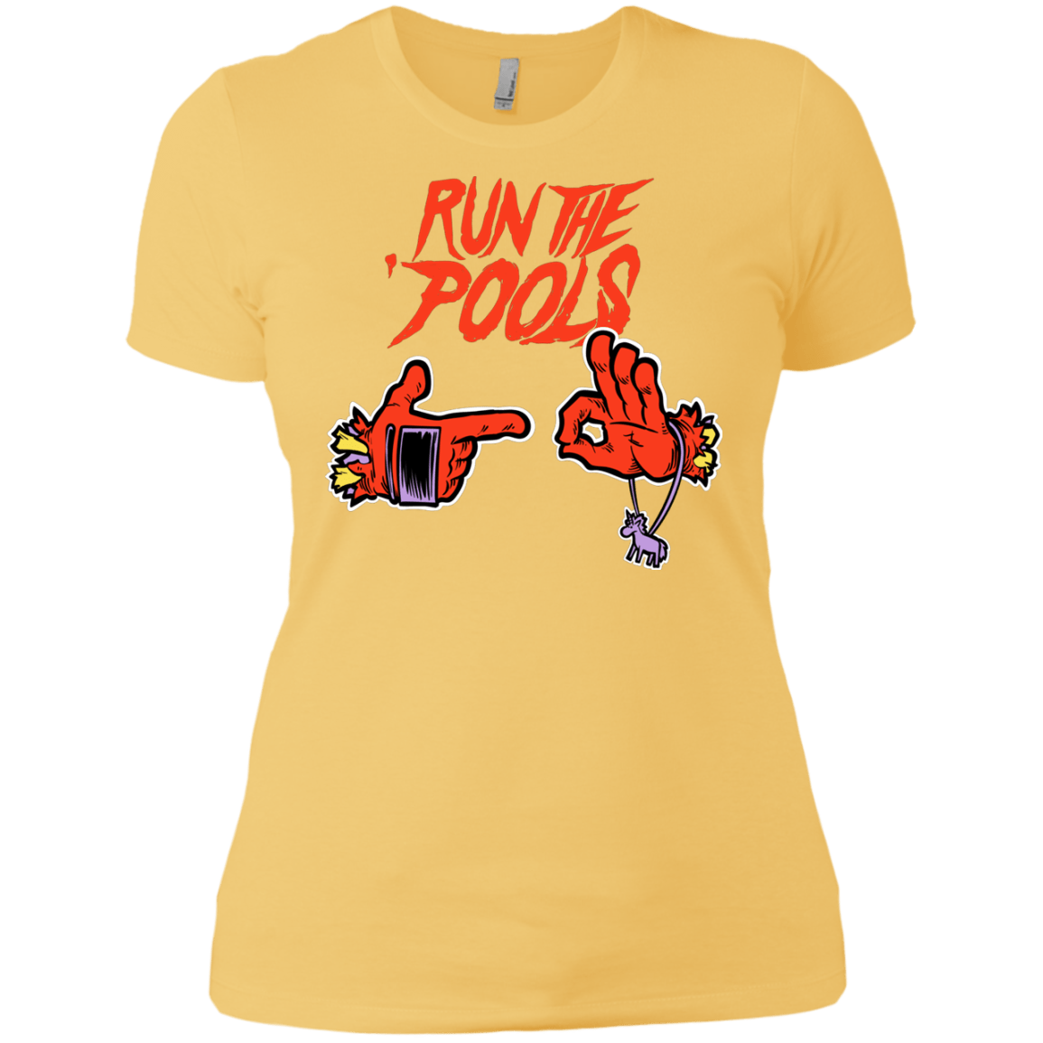 T-Shirts Banana Cream/ / X-Small Run the Pools Women's Premium T-Shirt