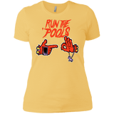 T-Shirts Banana Cream/ / X-Small Run the Pools Women's Premium T-Shirt