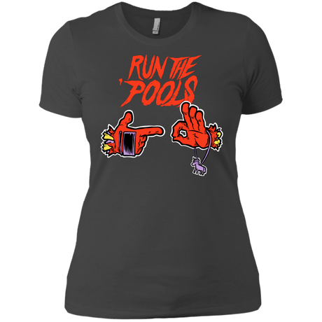 T-Shirts Heavy Metal / X-Small Run the Pools Women's Premium T-Shirt