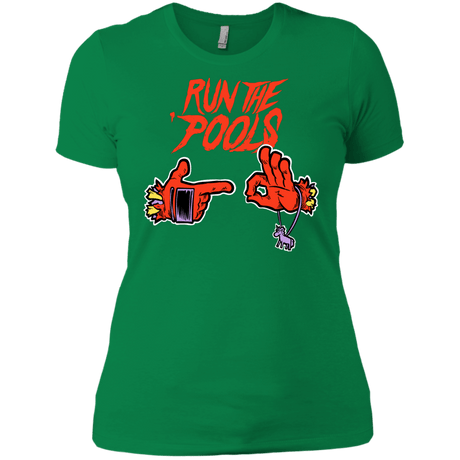 T-Shirts Kelly Green / X-Small Run the Pools Women's Premium T-Shirt