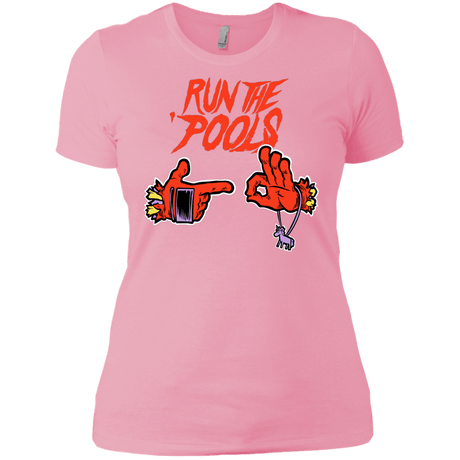 T-Shirts Light Pink / X-Small Run the Pools Women's Premium T-Shirt