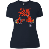 T-Shirts Midnight Navy / X-Small Run the Pools Women's Premium T-Shirt