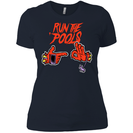 T-Shirts Midnight Navy / X-Small Run the Pools Women's Premium T-Shirt